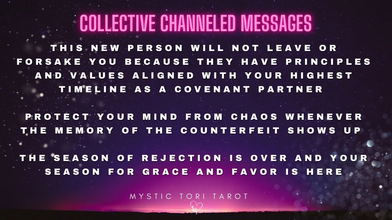 🔮NEW LOVE WILL NOT LEAVE OR ABUSE YOU..THE SEASON OF REJECTION IS OVER! ACCEPT THIS FAVOR🥳