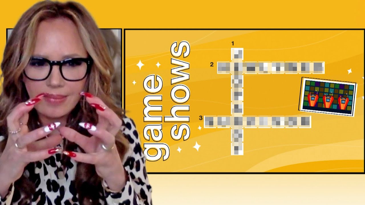 Drew Challenges Leah Remini to Solve Timed Crossword Puzzles in 30 Seconds for Charity