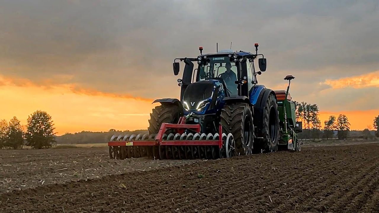Siew Pszenicy 2024! | Valtra T215 & Amazone Cataya 3000 Super  | GR Dzyr