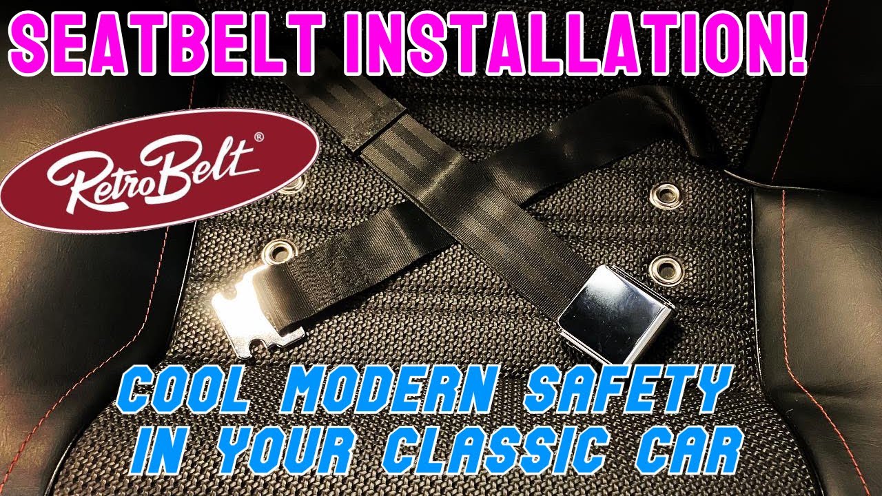 How To INSTALL Custom Seat Belts In Your Classic Toyota! EP. 121