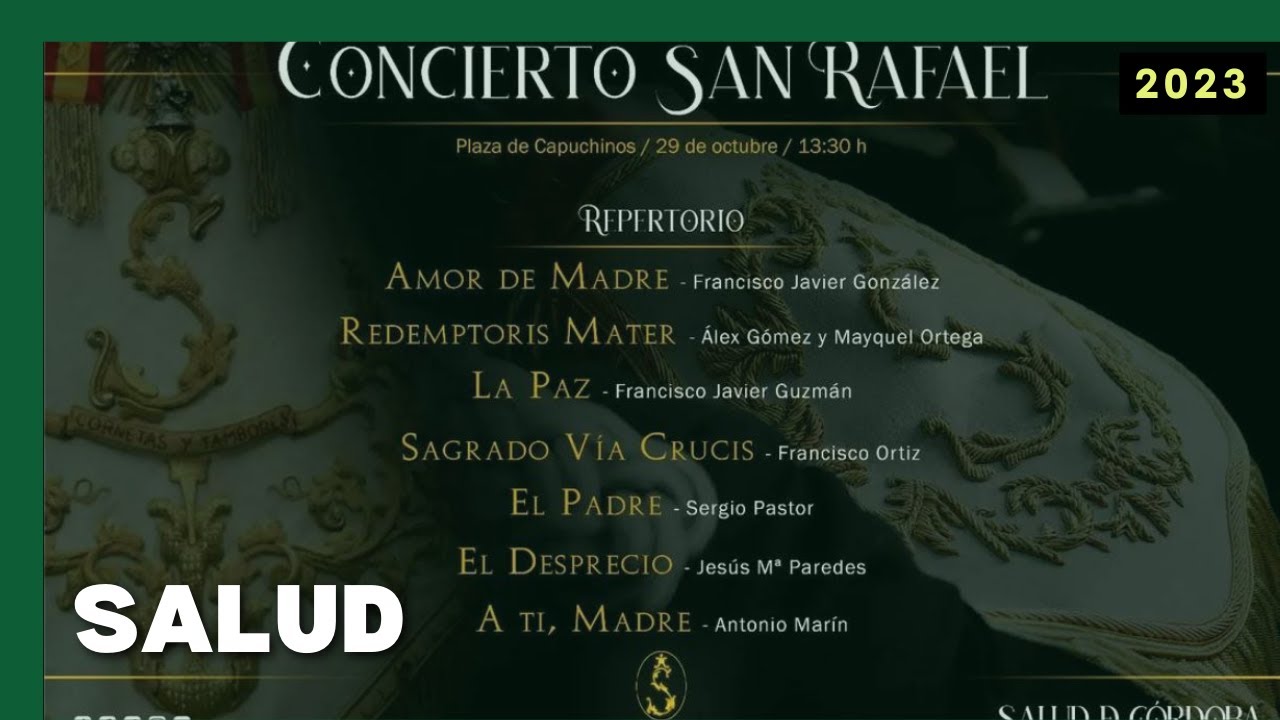 Concierto San Rafael - Salud de Córdoba - 2023