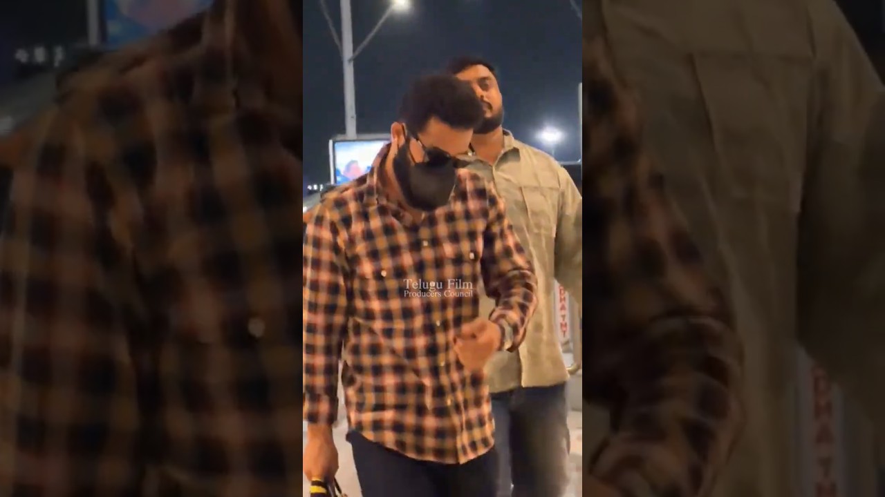 jr.NTR  Papped At RGI Airport❤️&zwj;🔥#Dragon #ntrneel NTR latest Visuals #shorts #viral #trending #reels