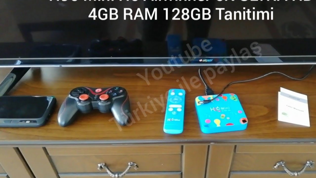H96 Mini H6 Allwinner 6K ULTRA HD Android TV Box tanitimi