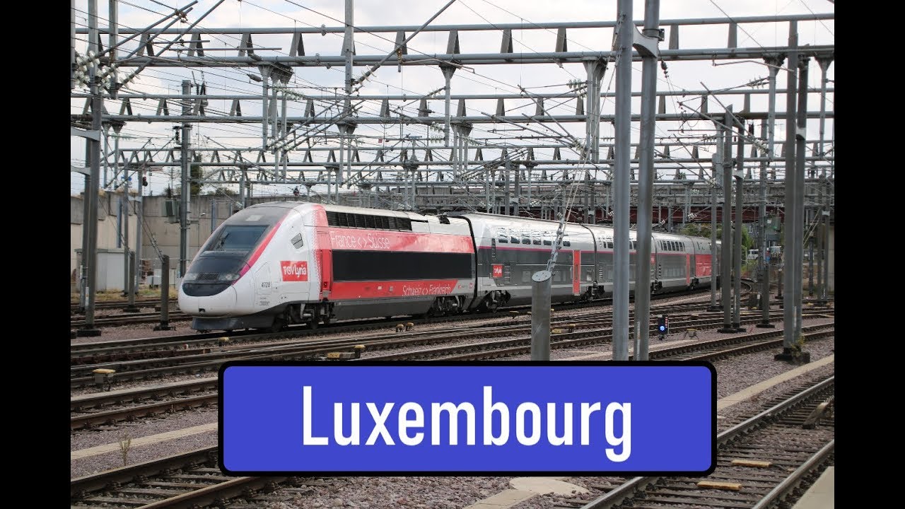 Rail Traffic: Luxembourg (L) 08-09-2019