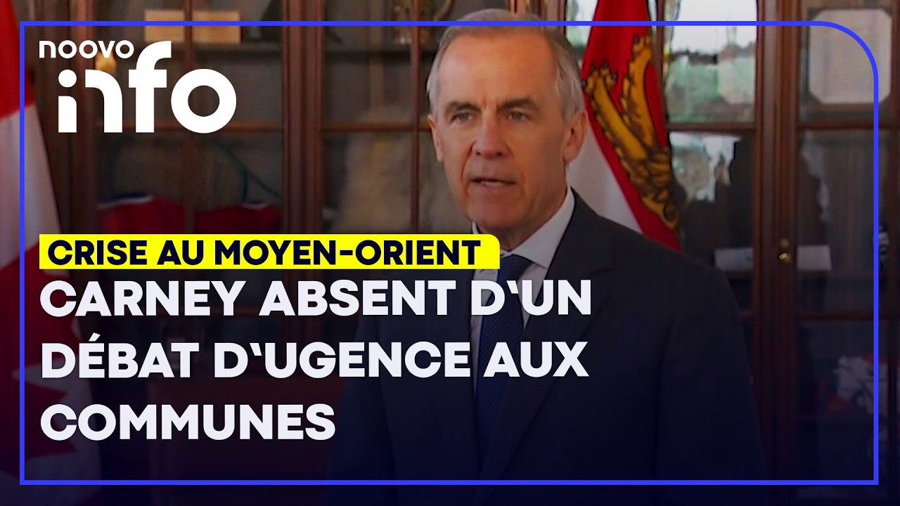 Crise au Moyen-Orient: un débat d’urgence ce soir aux Communes sans Mark Carney