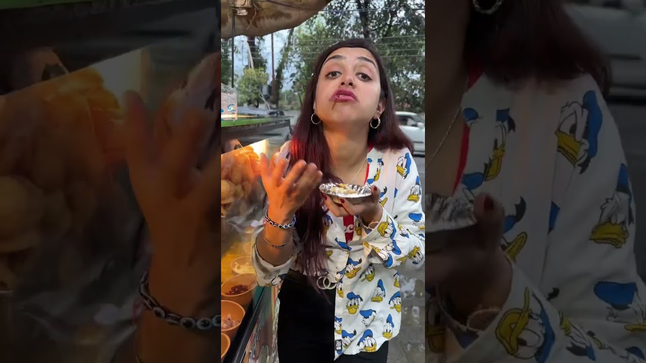 Spicy🌶️  Panipuri Lover Girl🤤😍 #shorts #trendingshorts #foodlover #tasty #viral #meghachaube