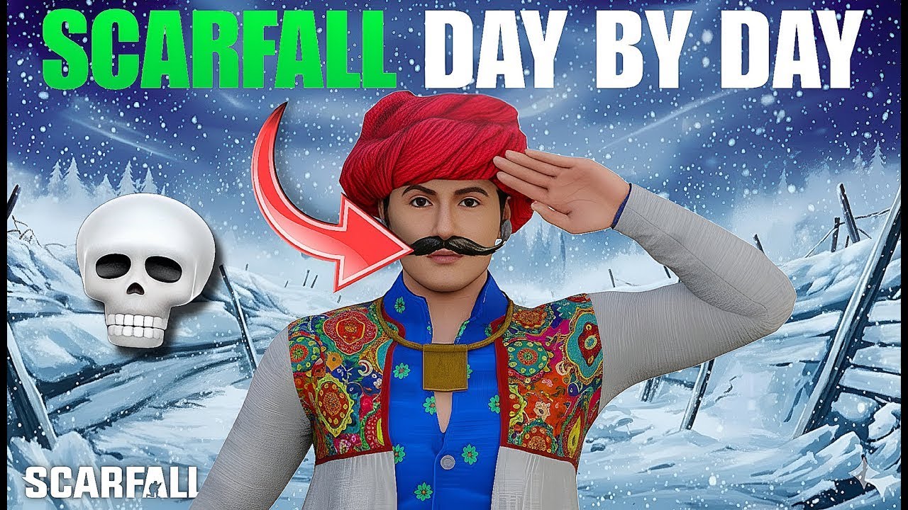 Scarfall 2.0 joker outfit 🤯 live until Samrat  with season 2 scarpaas 📌☠️