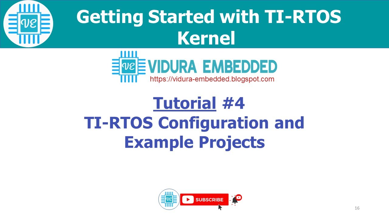 4.TI RTOS Configuration & Examples Projects - TI-RTOS