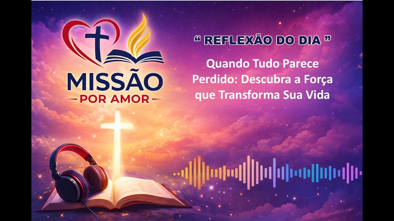 Quando Tudo Parece Perdido: Descubra a Força que Transforma Sua Vida