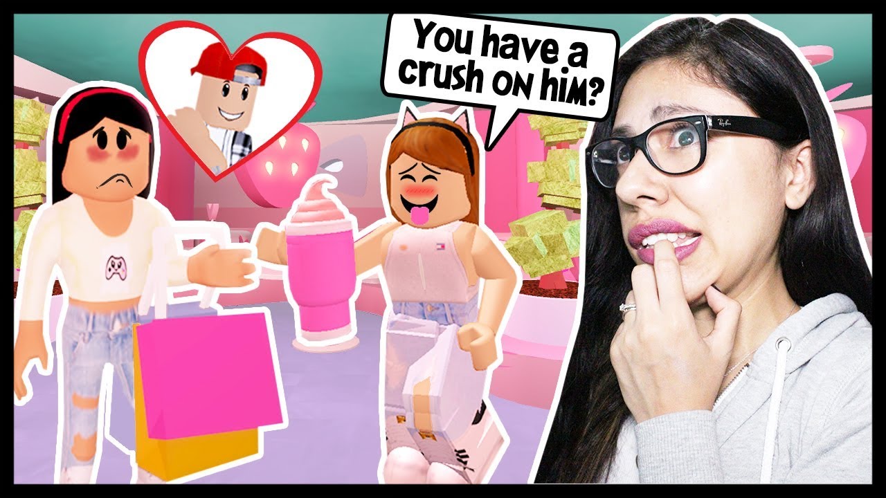 TELLING MY BEST FRIEND ABOUT MY SCHOOL CRUSH! - Roblox Roleplay