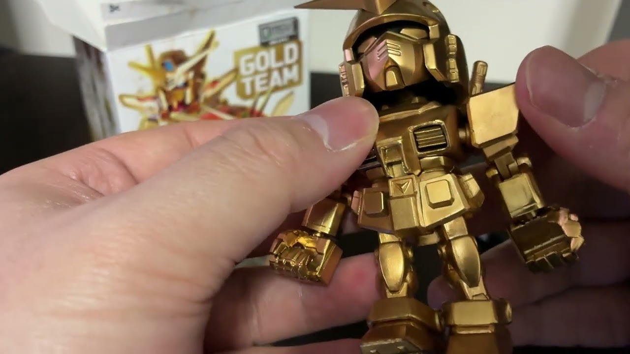 #開箱 #盲盒 #Bandai #QMSV mini   #高達 #Gundam #Gold Team 1盒 #評論 #玩具 #介紹 #原祖高達 #RX782