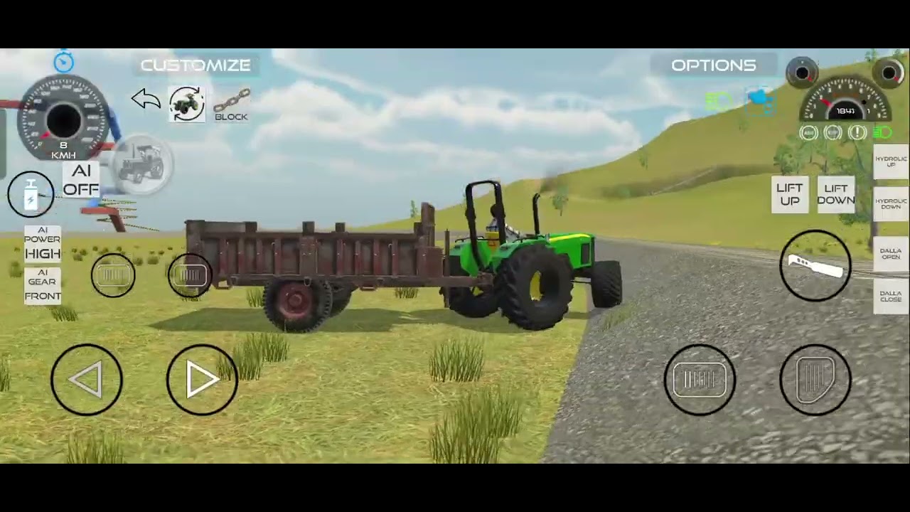 3D tractor game videos full power tochan king dilon ki Dhadkan aur formertrack