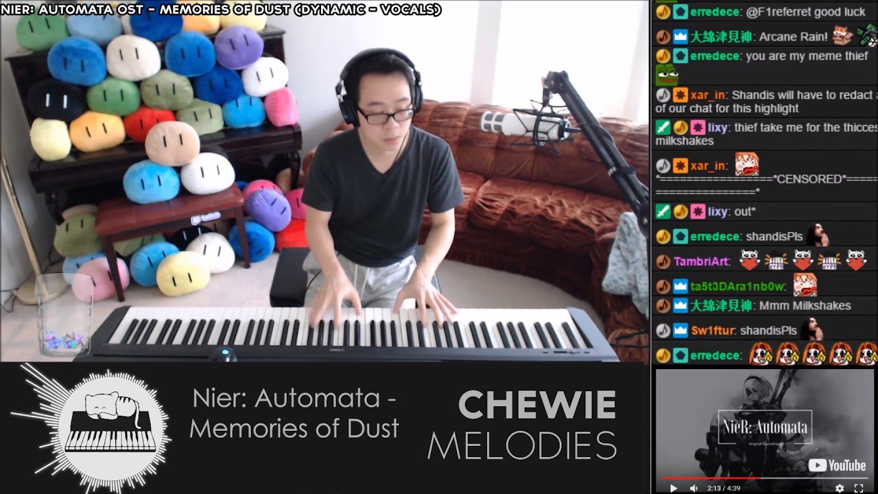 Nier Automata - Memories of Dust Piano Cover Arrangement