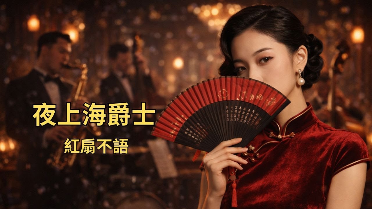 夜上海 Jazz｜紅扇不語｜1940s–1950s Old Shanghai Jazz｜Vintage Chinese Jazz