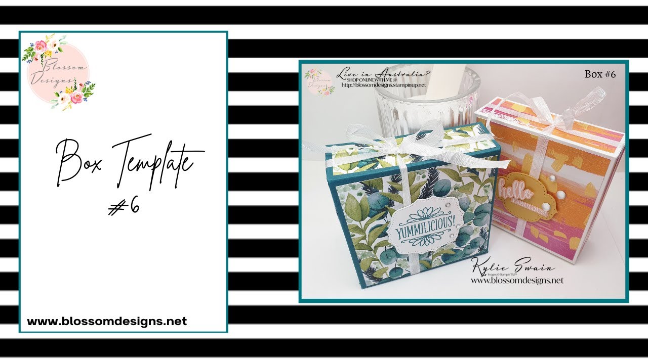 Stampin Up! Forever Greenery Box #6 Tutorial