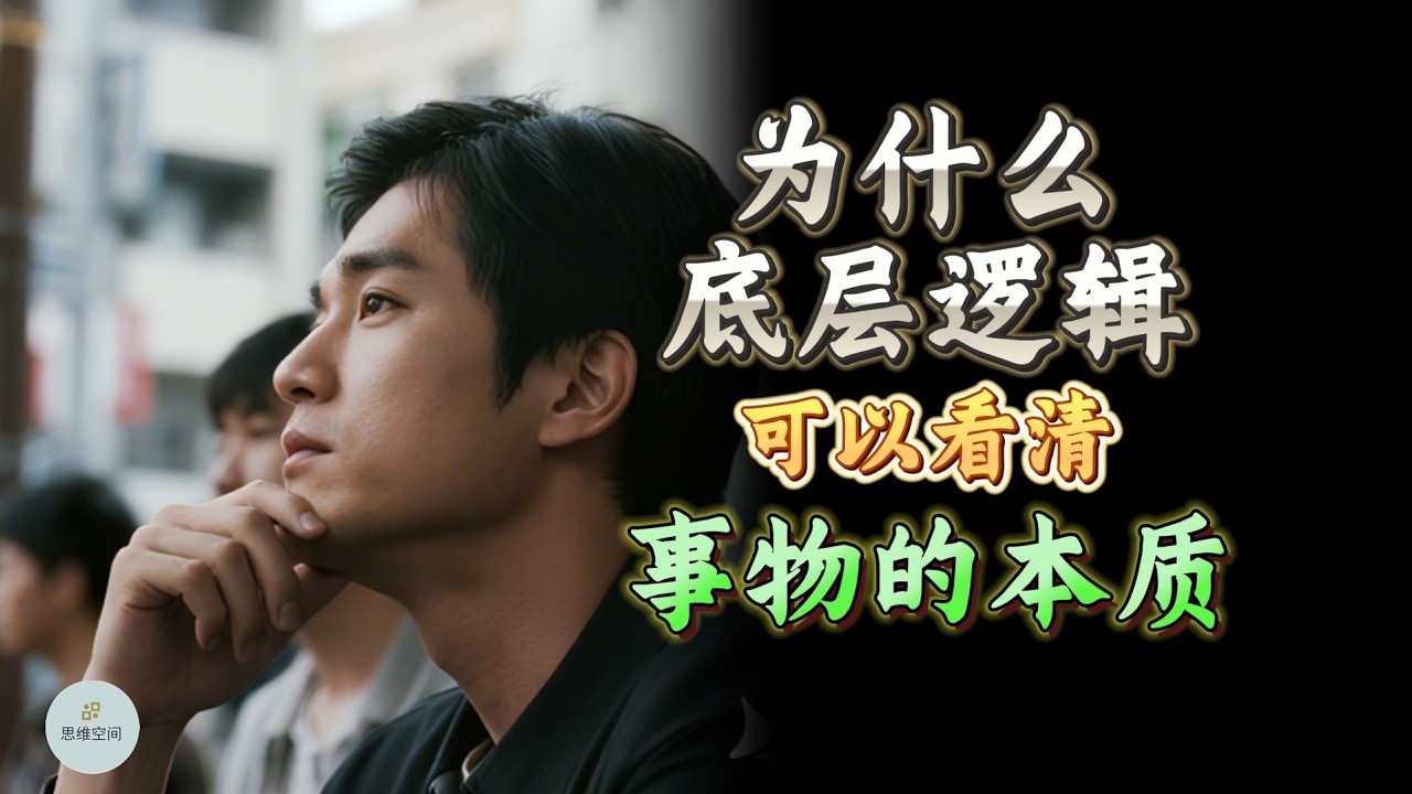 为什么底层逻辑可以看清事物的本质？  |  思维空间 0505 |  2026