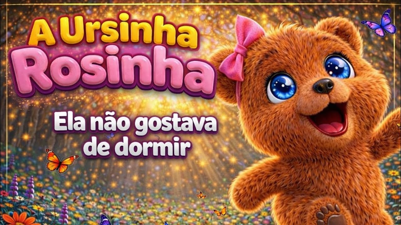 A Ursinha Rosinha🌷História Infantil #historiainfantilparadormir #historiasrapidas #historia 