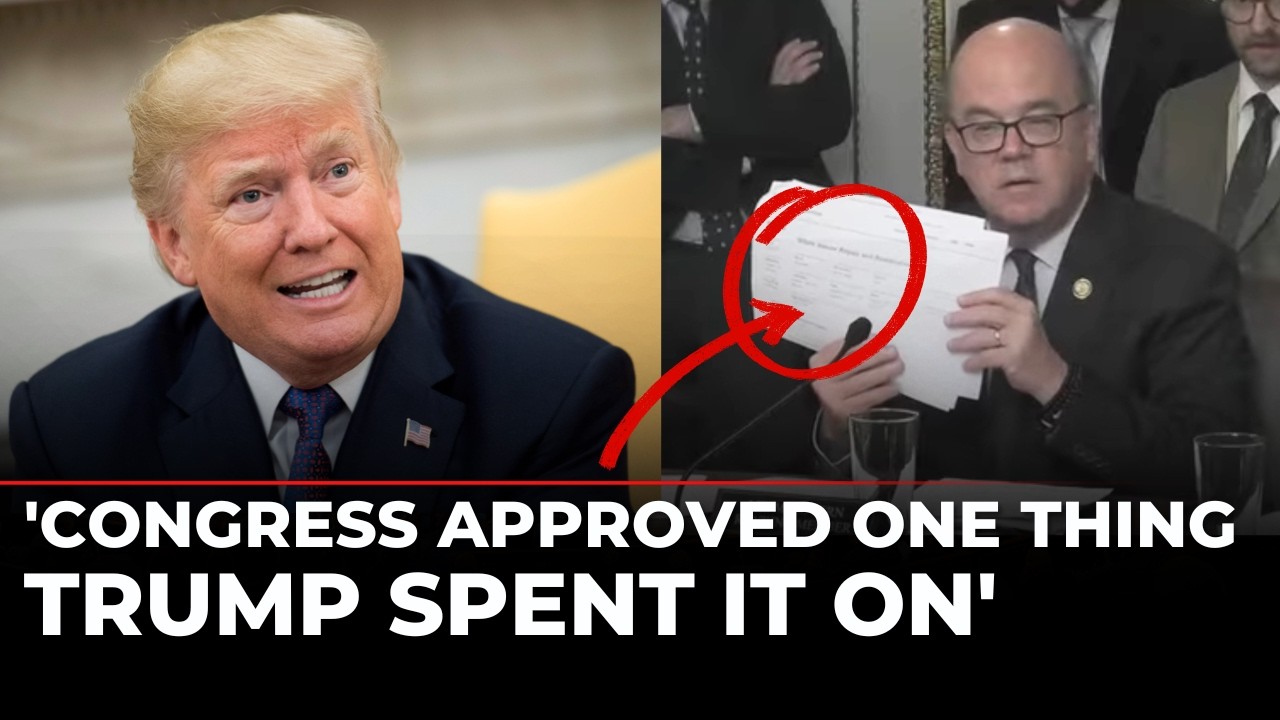 US Congress LIVE: Lawmaker Catches Trump Admin Funneling $400M into Lavish Ballroom, Shows Receipts