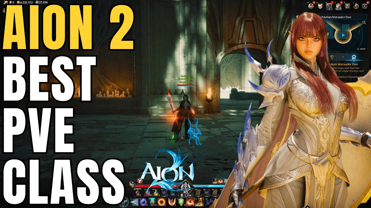 Лучший класс для PvE в AION 2 — это...