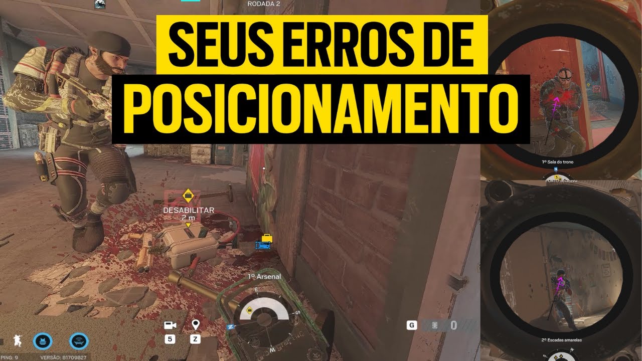 POSICIONAMENTO DE COBRE TE FAZ PERDER PARTIDAS! || RAINBOW SIX SIEGE