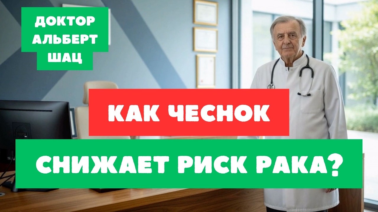 СНИЖАЕТ РИСК РАКА В 12 РАЗ! Узнайте КАК ПРАВИЛЬНО употреблять ЧЕСНОК! Мощнее ЛЮБЫХ ТАБЛЕТОК! Шац