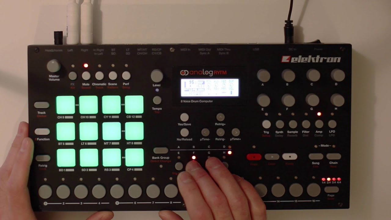 echo (Elektron Analog RYTM Jam)