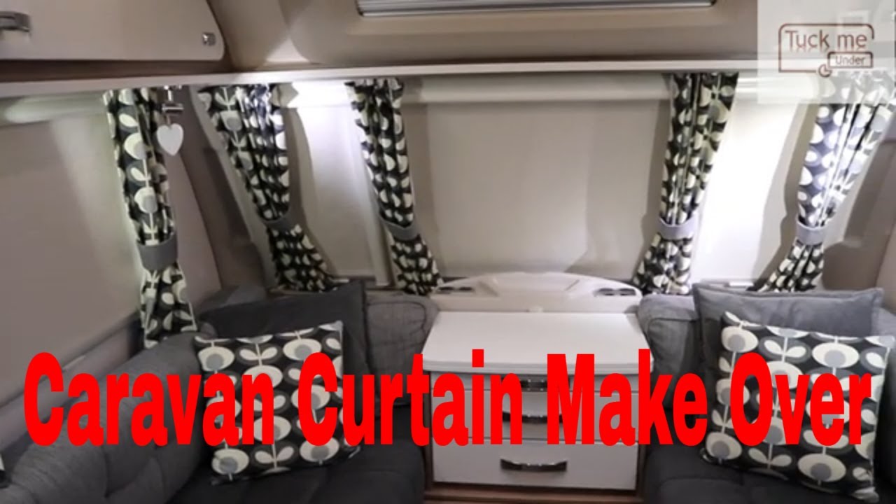 Caravan Curtain Make Over