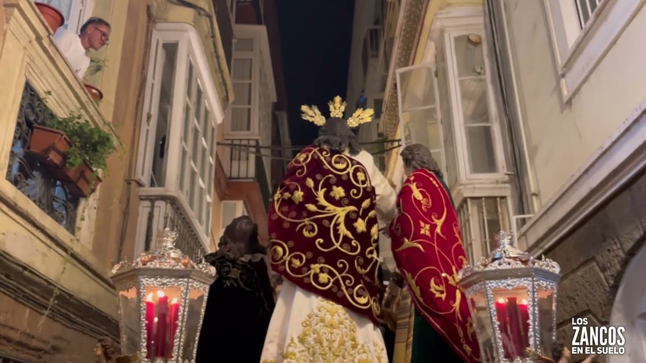 Extraordinaria Sagrada Cena Cádiz 14 septiembre 2024 AM Polillas Calle Santo Cristo