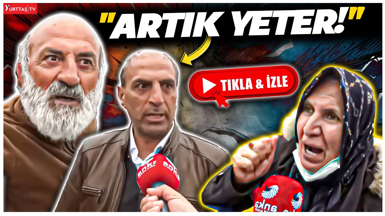 Yozgatlı yurttaşlar iktidara ateş püskürdü! "Artık yeter! Buramıza kadar geldi!"