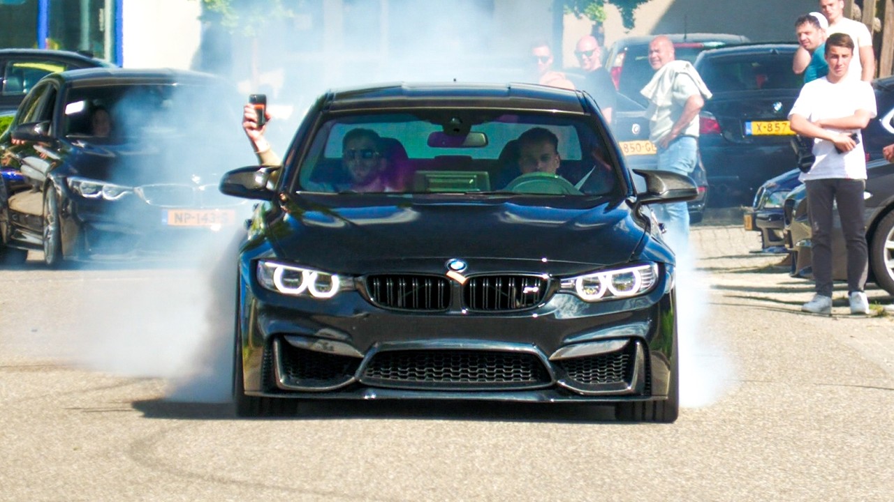 BMW M Cars Accelerating! DRIFTS & BURNOUTS | E61 M5 Touring, 870HP M3, M2 Fail, M2 Equal Length, M5!