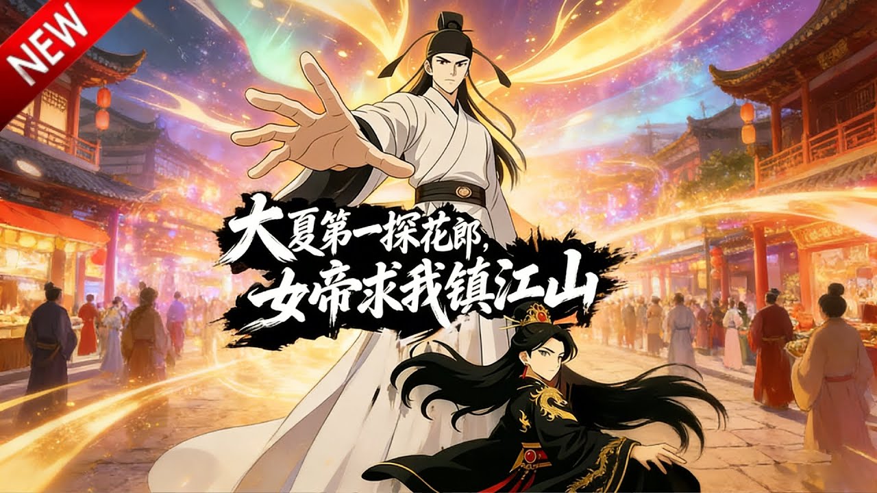 💥【新番上线】李文浩穿越乱世，高中大夏探花郎，觉醒女帝攻略系统，本想躺平却被暗算，既然低调无路，那就高调夺权！《大夏第一探花郎，女帝求我镇江山》全集 Multi SUB #热血 #漫剧 #动漫魔女