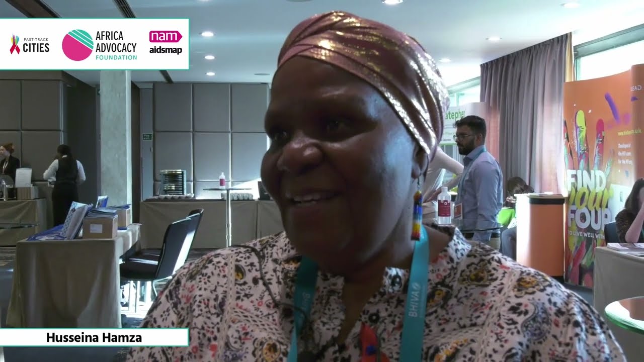 HIV testing - Husseina Hamza - Positive Champions