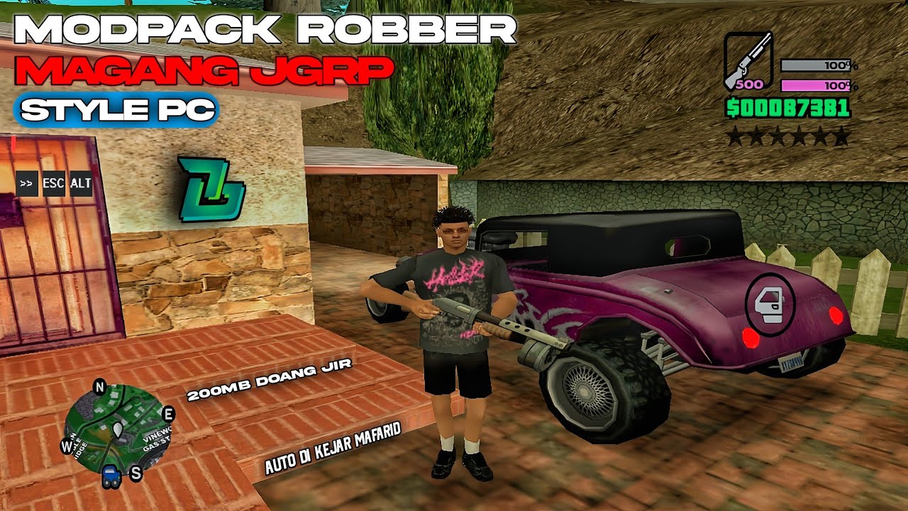 MODPACK ROBBERY JGRP | GTA SAMP ANDROID