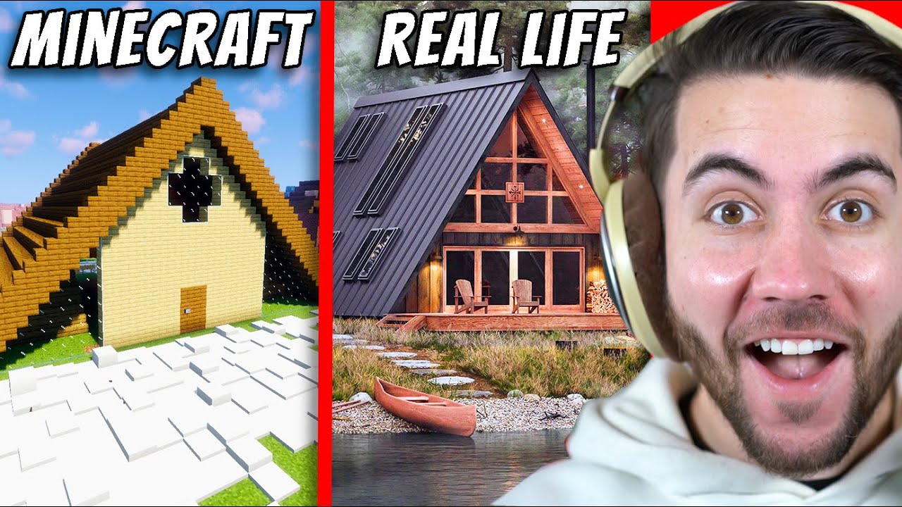 I Gave 100 Players One Chunk To Build Their Real Life House! (Minecraft)