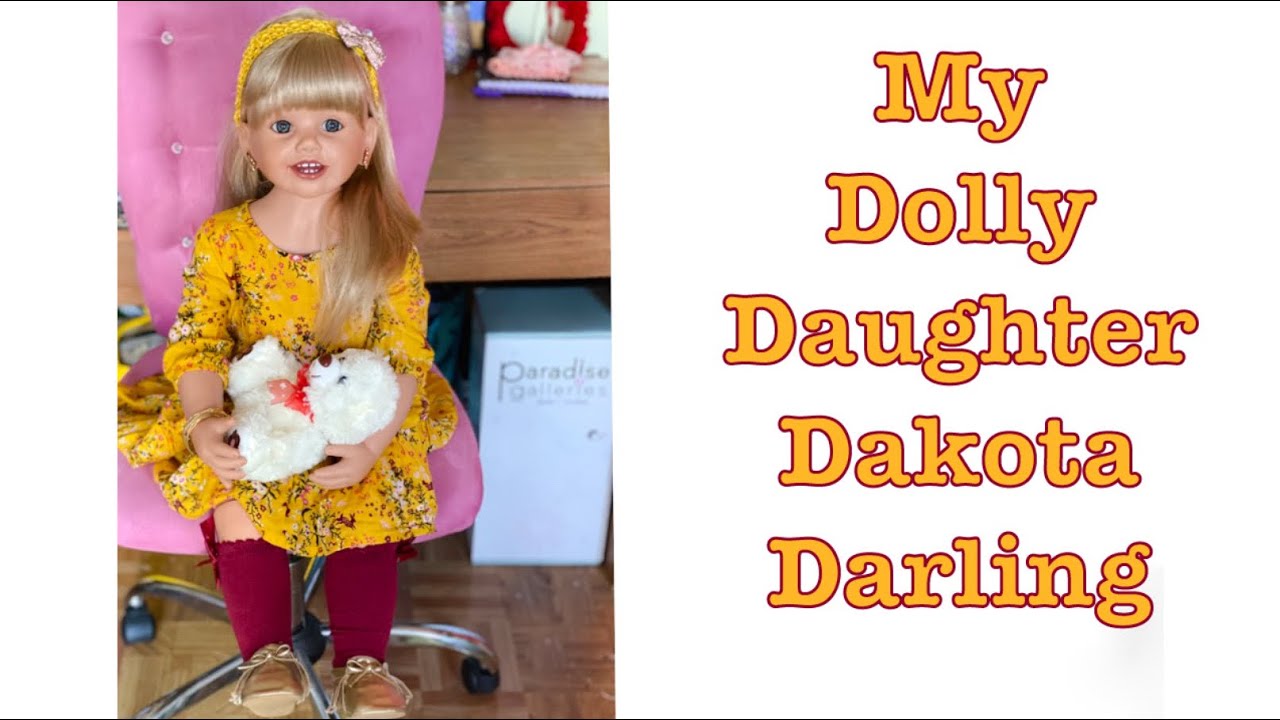 Louisa Child Doll by Ashton Drake/Dressing Up my Big Baby🤗💖