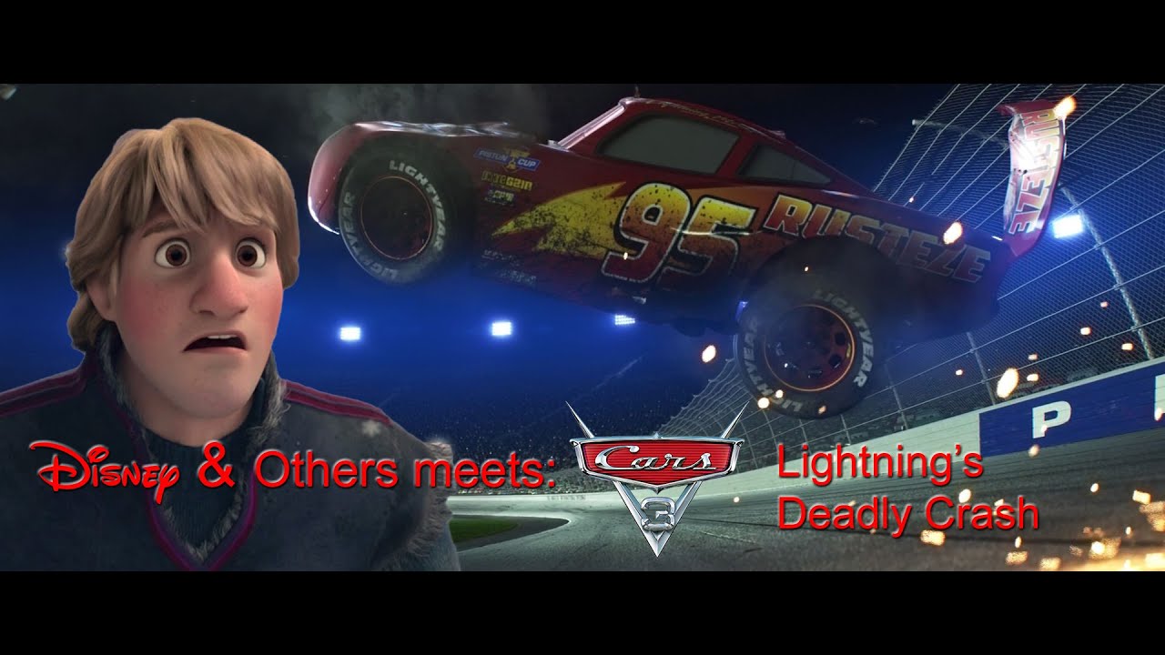 Disney & Others meets Cars 3 - Lightning's Deadly Crash