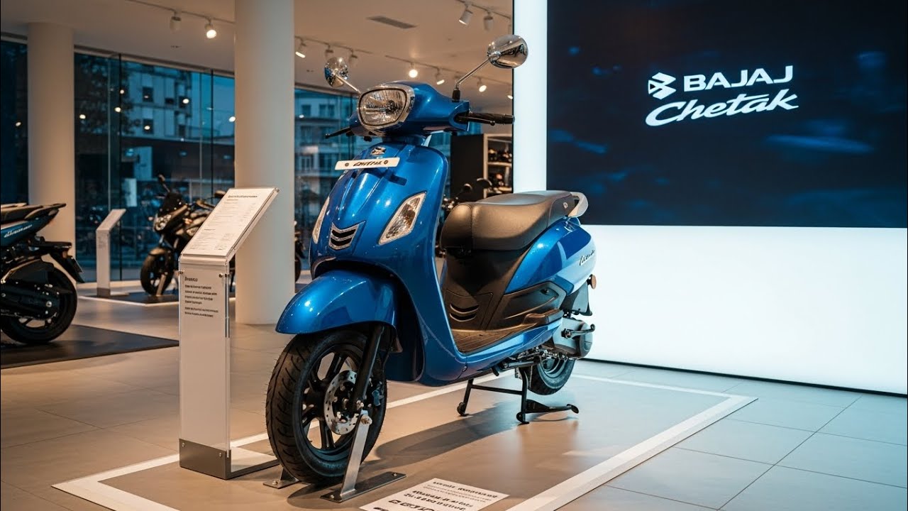  New 2026 Bajaj Chetak C2501 price  ₹91,400 (ex-showroom NEW  Range  Full Features,    Launch India