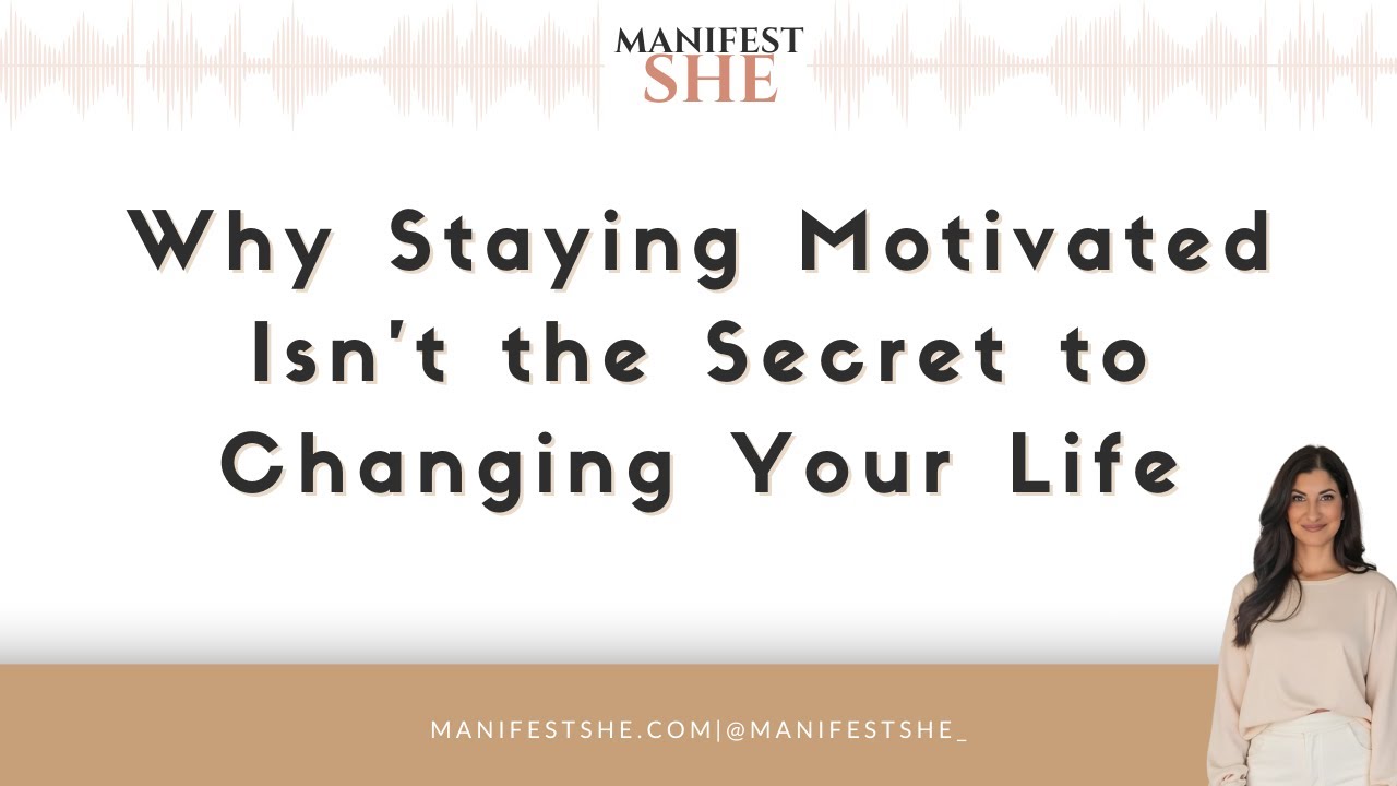 Why Staying Motivated Isn’t the Secret to Changing Your Life