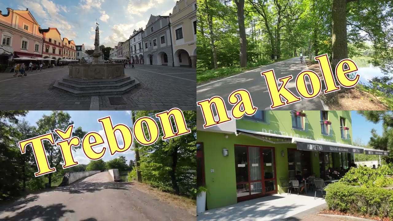 1 díl #  Třebon na kole + Řízková restaurace Kopretina