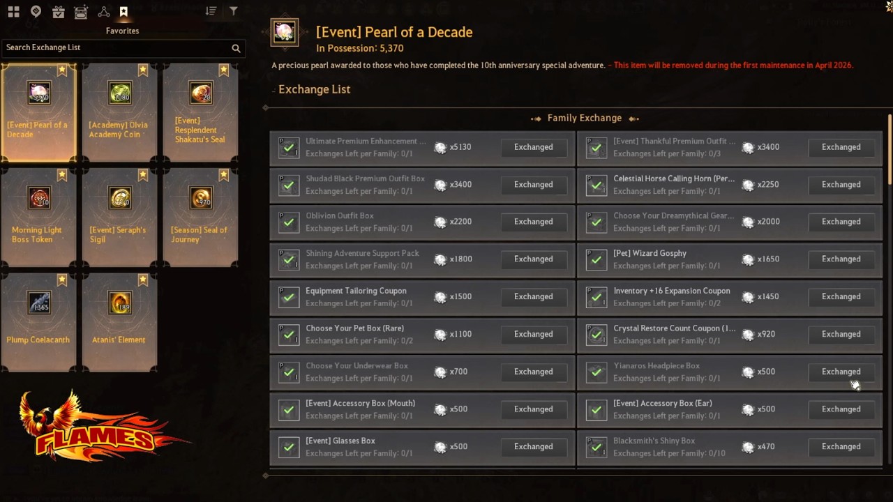 Black Desert Online [Event] Pearl of Decade Round 1