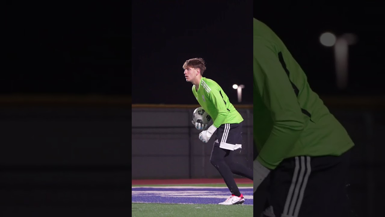 freshman goalie on varsity ⚽️ Jake Roberts #shorts