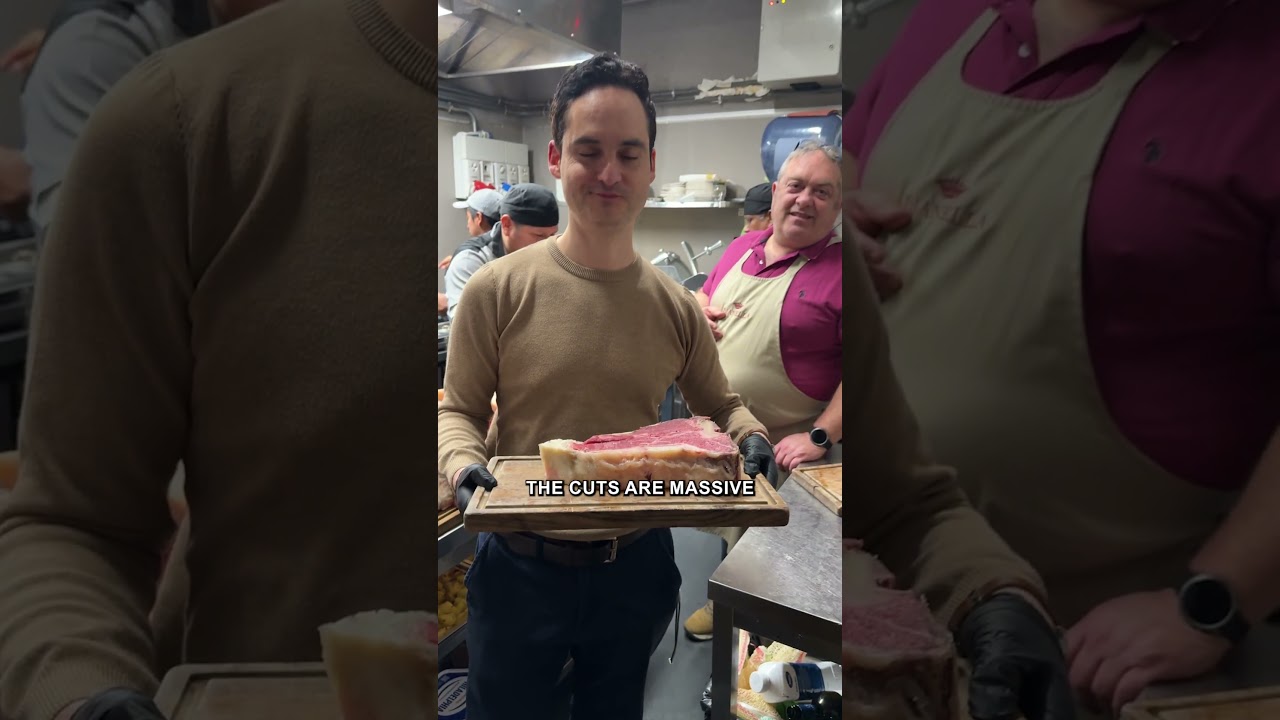 Хотите попробовать лучший в мире стейк в ресторане I'Tuscani во Флоренции?