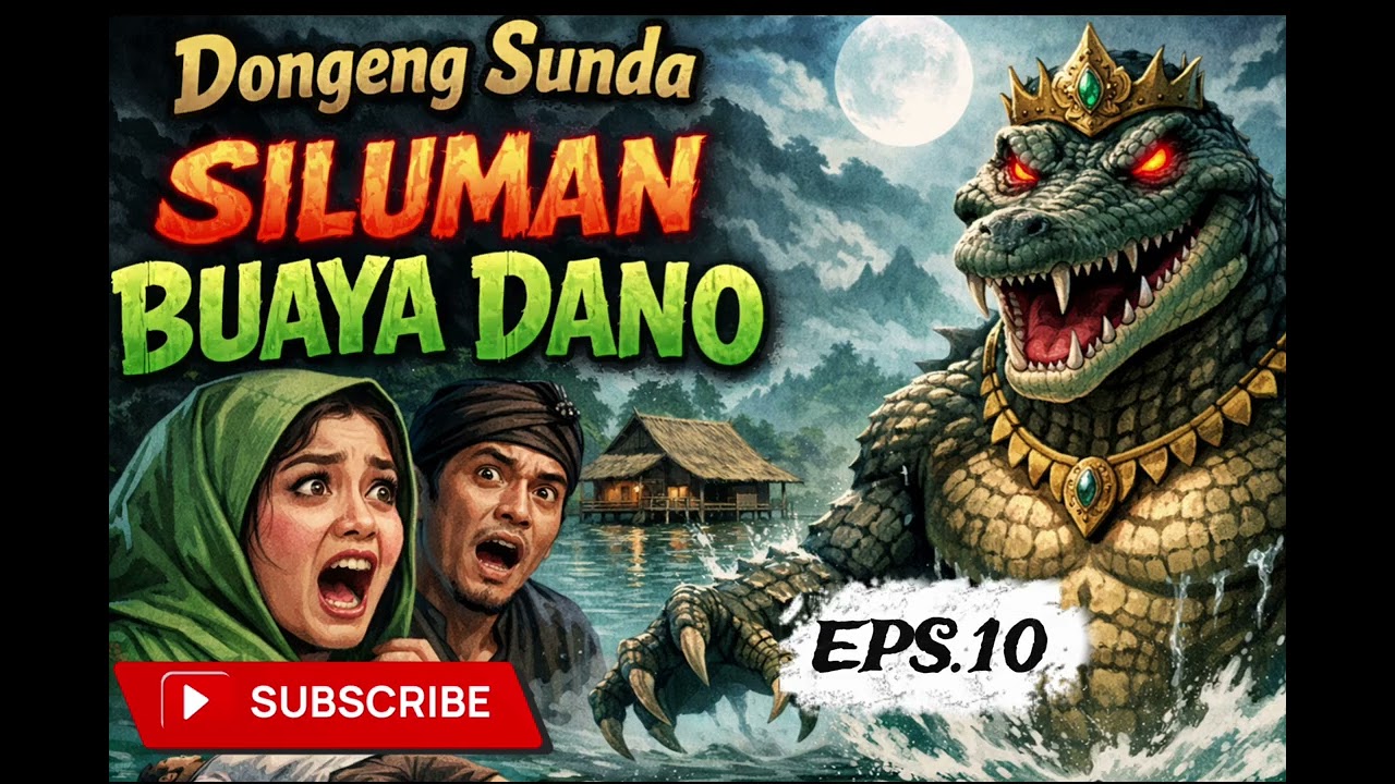 Dongeng Sunda | Eps 10 Siluman Buaya Dano 