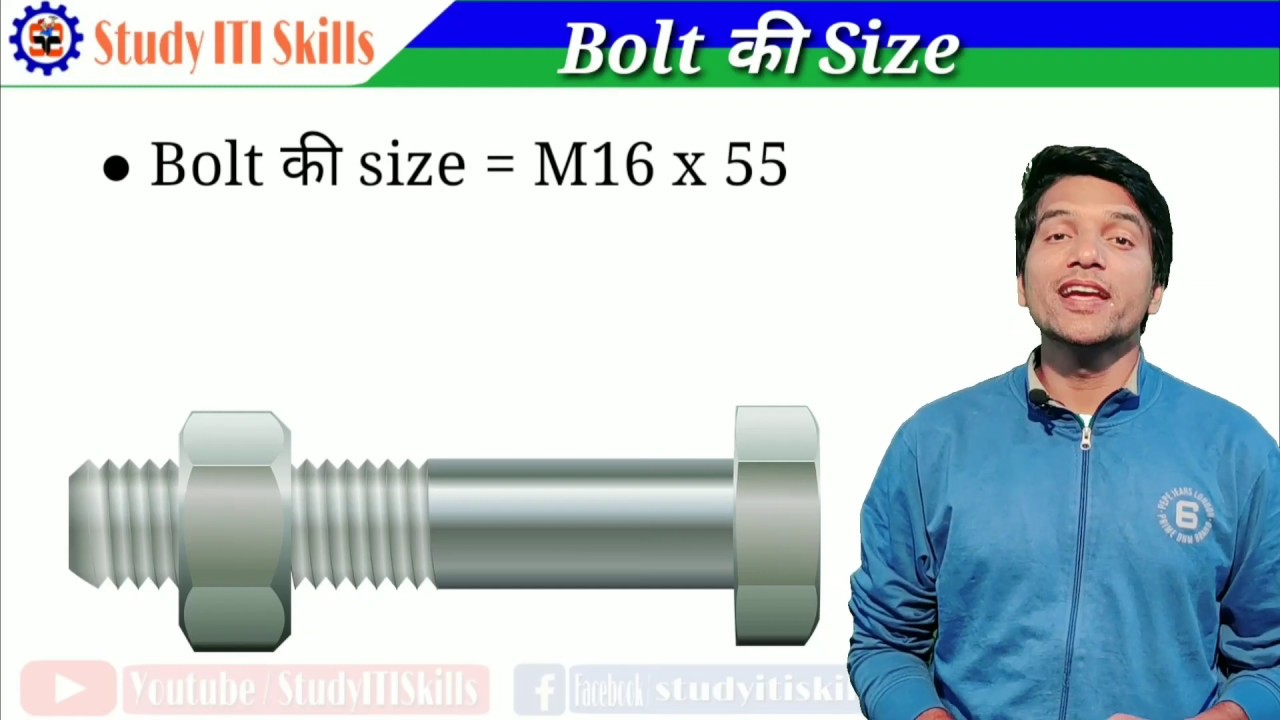 Size of Bolt | Specifications of Bolt | Fasteners