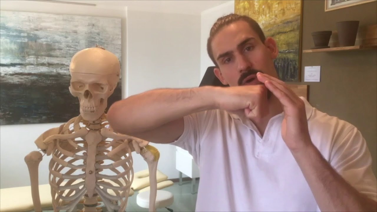 Schmerzen beim Heben der Schulter