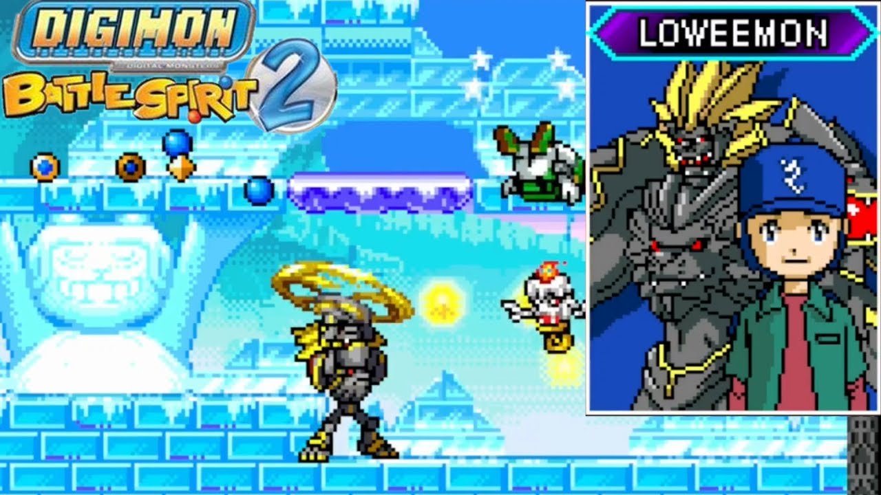 Loweemon - Digimon Battle Spirits 2  Gameplay | GBA