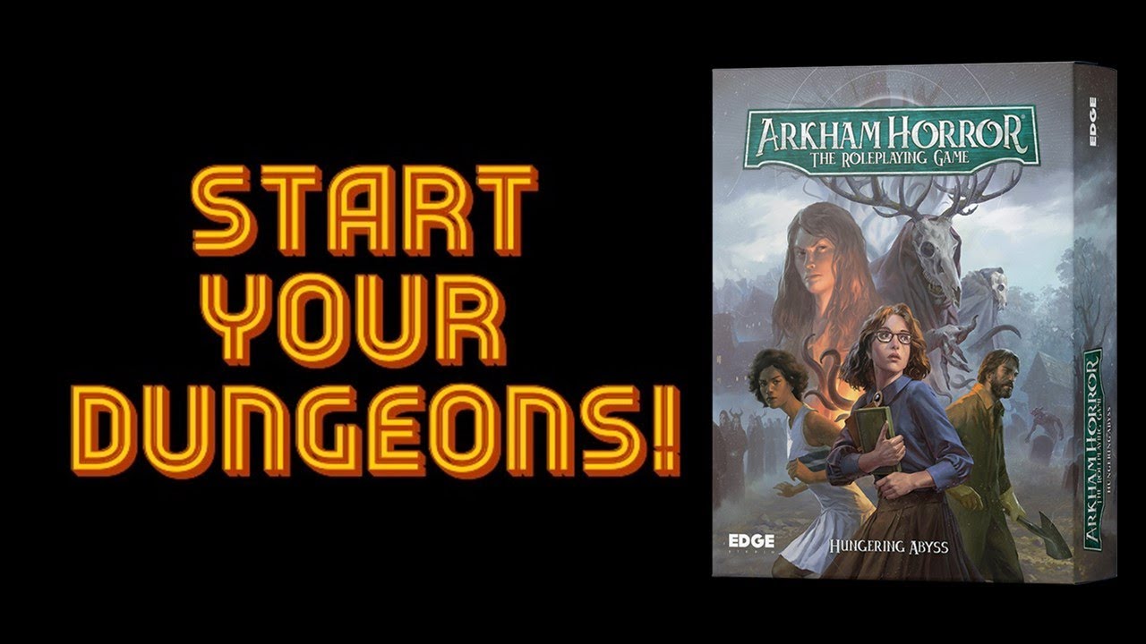 Start Your Dungeons! Arkham Horror: RPG Starter Set
