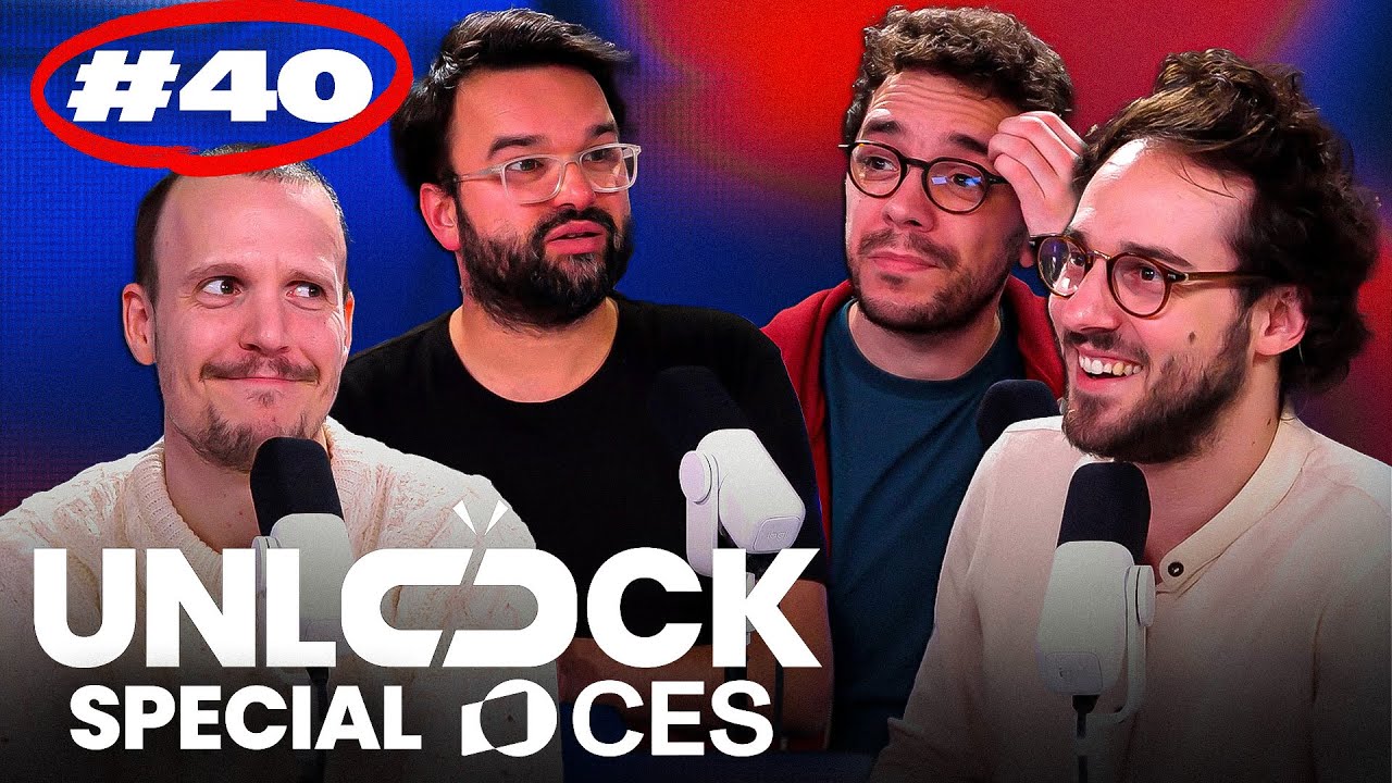 Unlock #40 : Le plein de nouveautés du CES 2026 (Samsung, Intel, LEGO, LG)