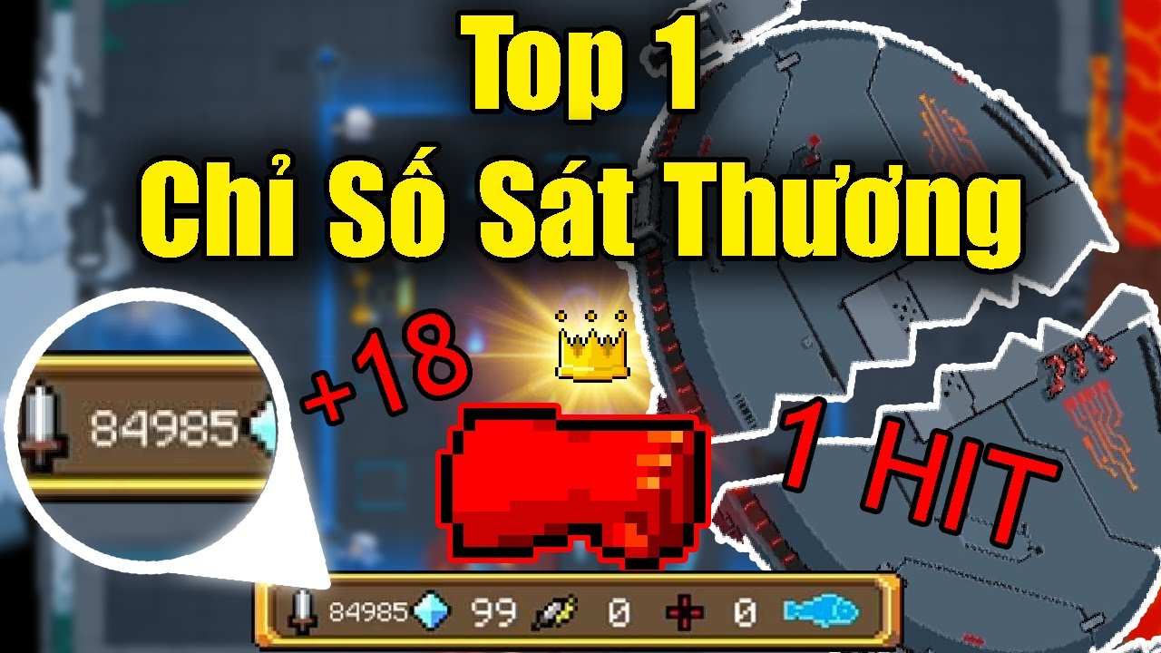 Đây Là Top 1 Chỉ Số Sát Thương Trong Soul Knight