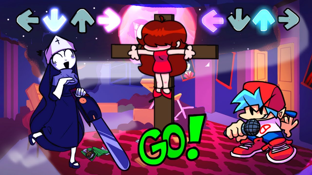 Friday Night Funkin' - Taki vs BF (Crucify but Taki Crucifies GF)